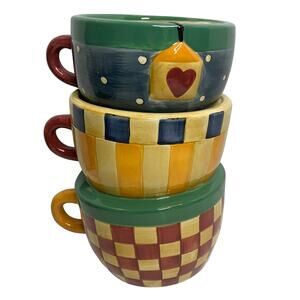 Sakura 1998 Debbie Mumm Teacup Cookie Jar